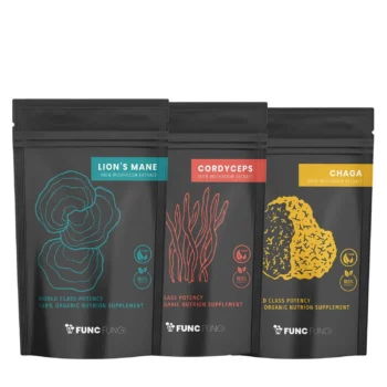 Startpakke funktionelle svampar extrakt
