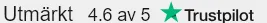 4.6 af 5 Pa Trustpilot